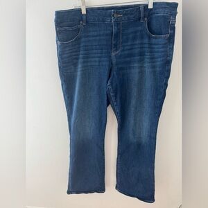 American Eagle Outfitters next level curvy low rise kick bootcut jeans sz18